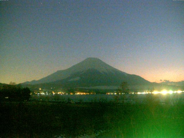 山中湖からの富士山
