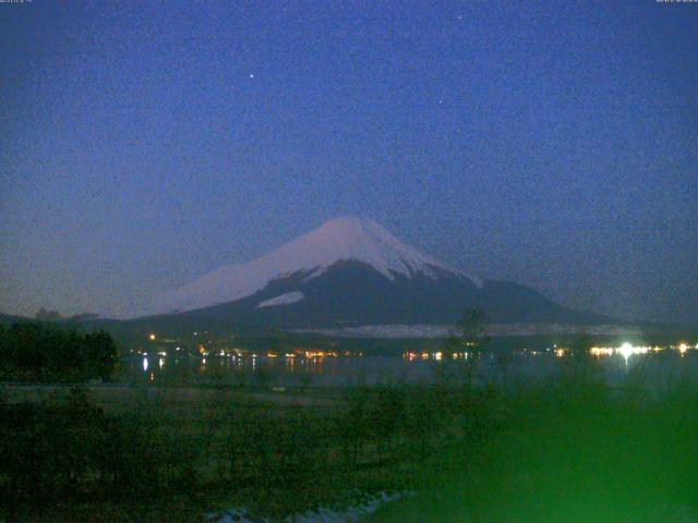 山中湖からの富士山