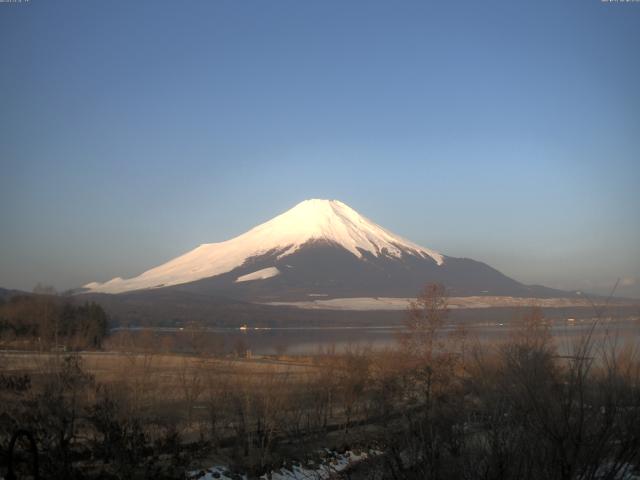 山中湖からの富士山