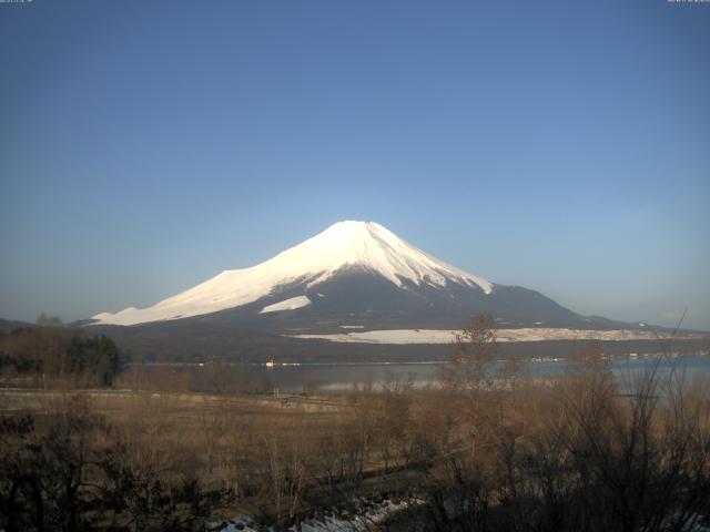 山中湖からの富士山