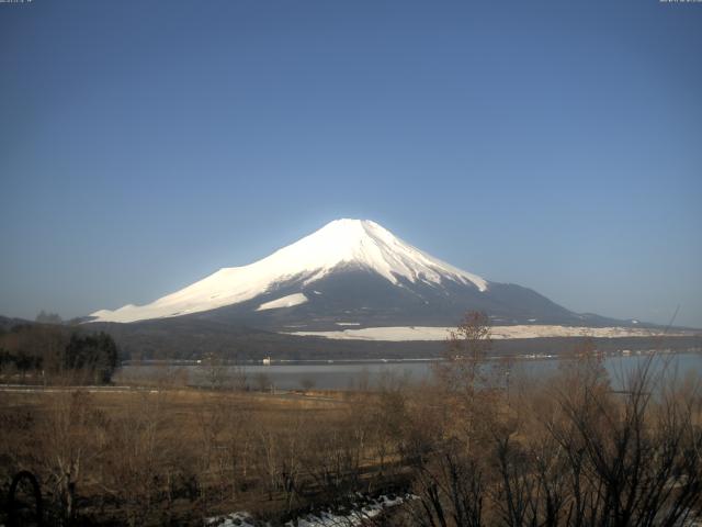 山中湖からの富士山