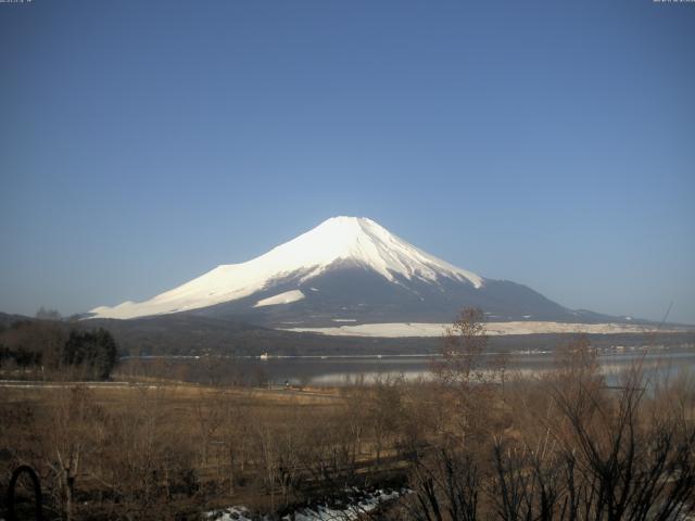 山中湖からの富士山