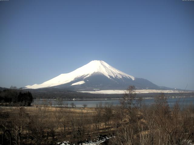 山中湖からの富士山