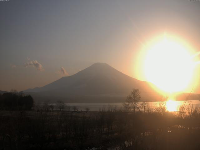 山中湖からの富士山