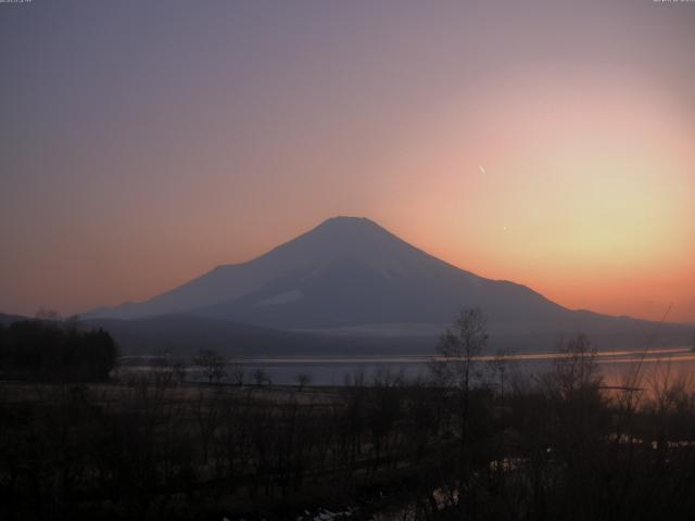山中湖からの富士山