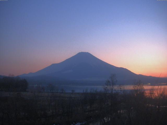 山中湖からの富士山