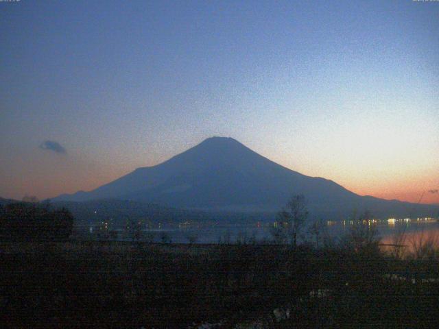 山中湖からの富士山