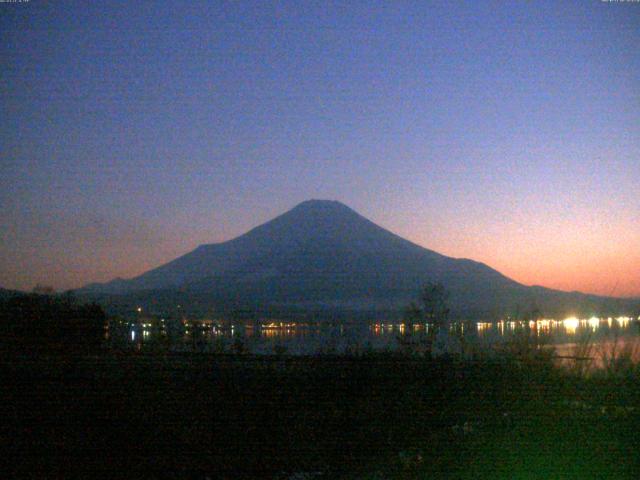 山中湖からの富士山