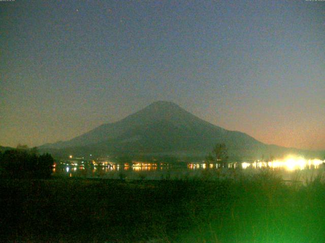 山中湖からの富士山