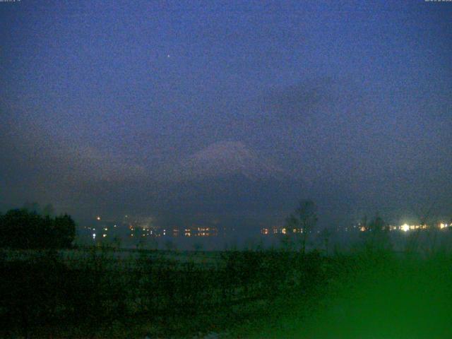 山中湖からの富士山