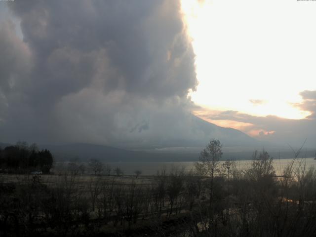 山中湖からの富士山