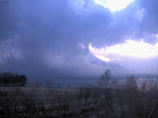 山中湖からの富士山