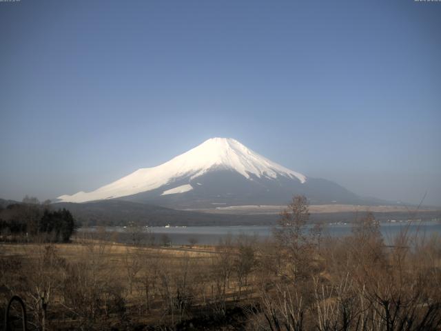 山中湖からの富士山