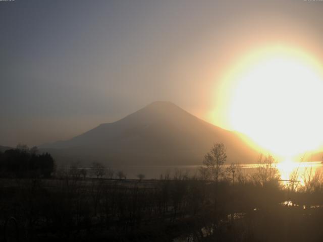 山中湖からの富士山