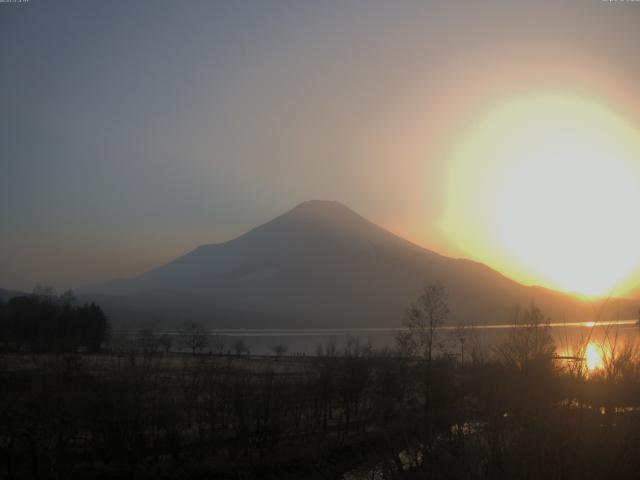山中湖からの富士山