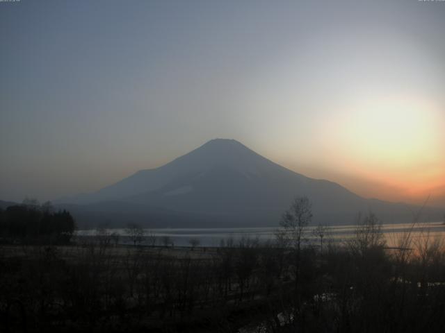 山中湖からの富士山
