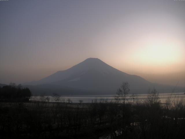 山中湖からの富士山