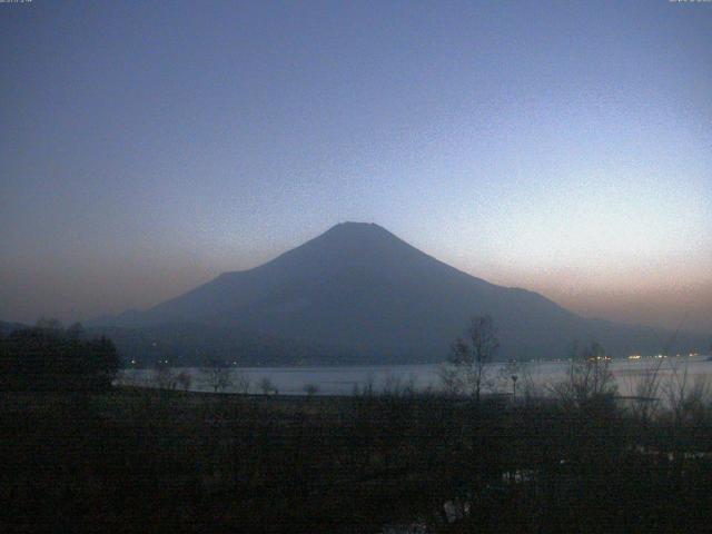 山中湖からの富士山