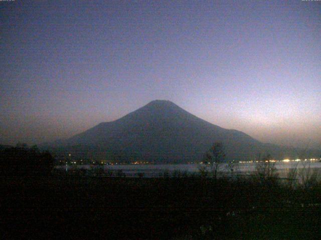 山中湖からの富士山