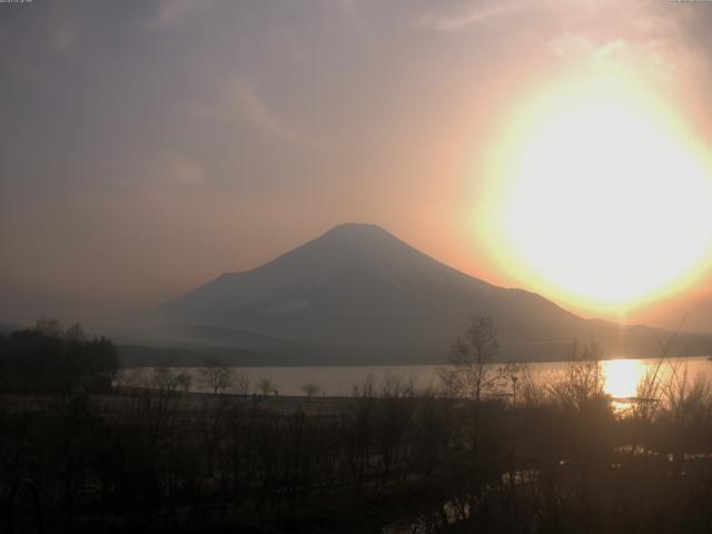 山中湖からの富士山