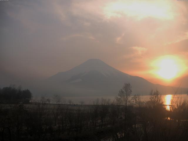 山中湖からの富士山