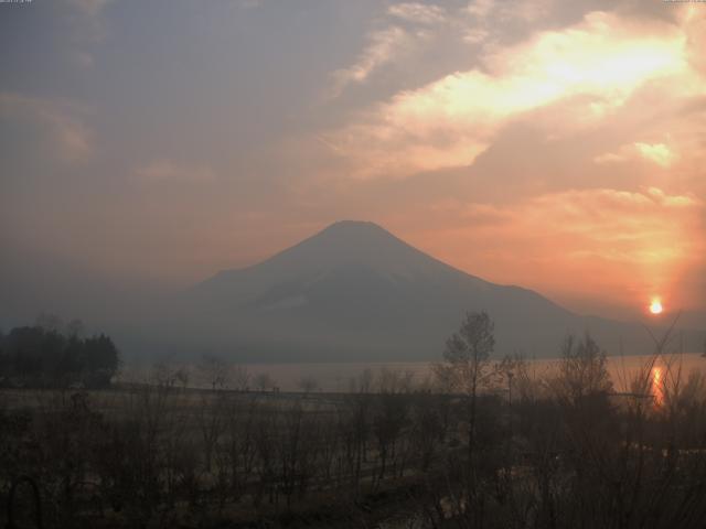 山中湖からの富士山