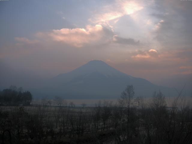 山中湖からの富士山