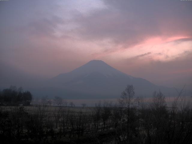 山中湖からの富士山