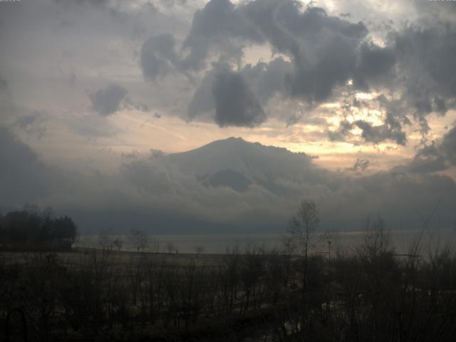 山中湖からの富士山