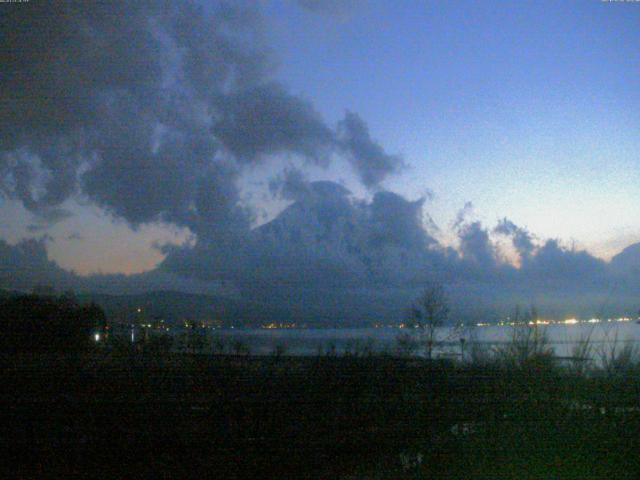 山中湖からの富士山