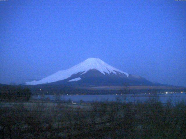 山中湖からの富士山