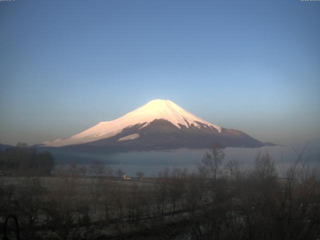 山中湖からの富士山