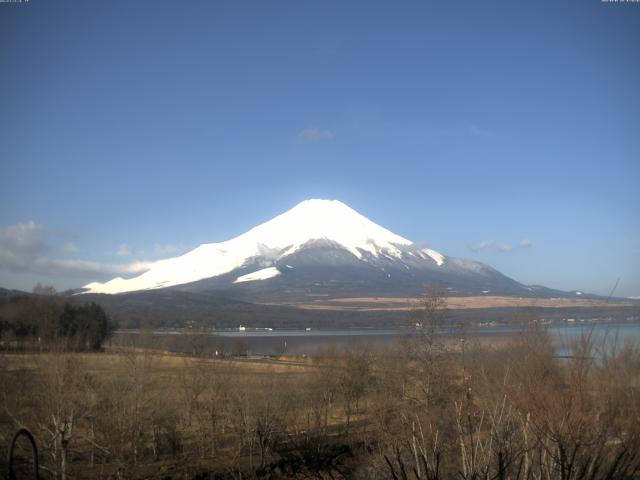 山中湖からの富士山