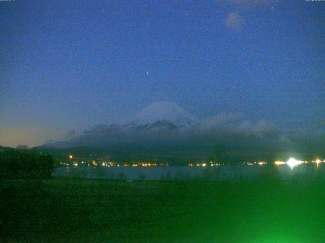 山中湖からの富士山