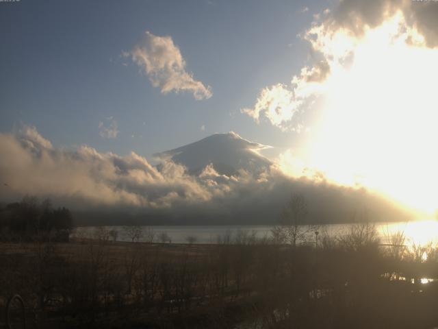山中湖からの富士山