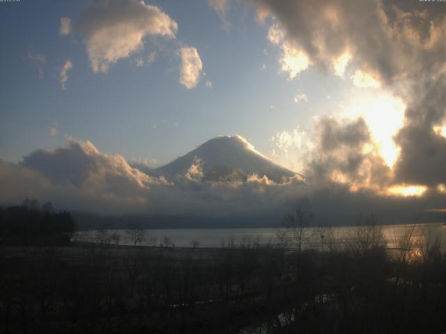 山中湖からの富士山