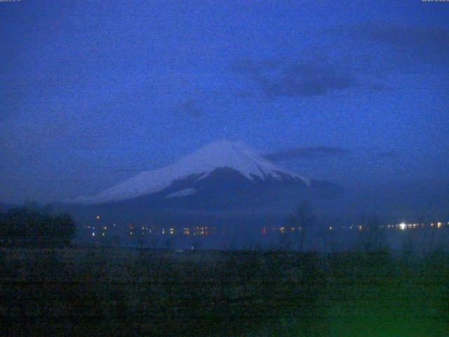 山中湖からの富士山