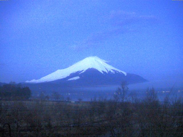 山中湖からの富士山