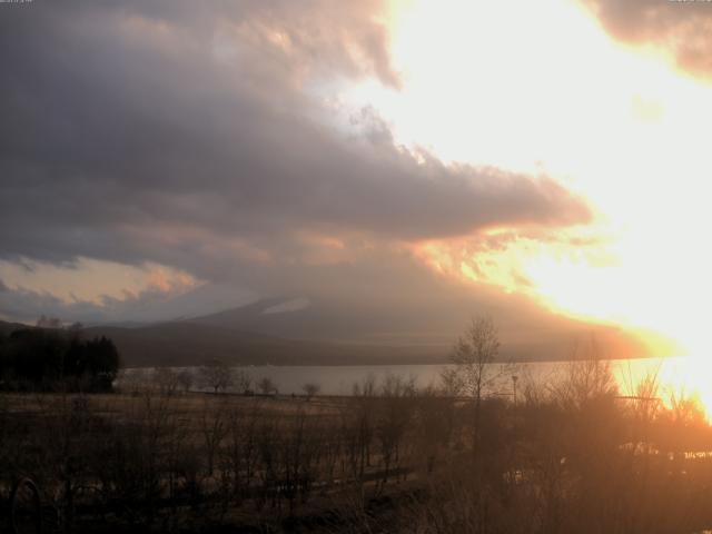山中湖からの富士山
