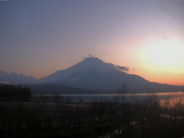 山中湖からの富士山