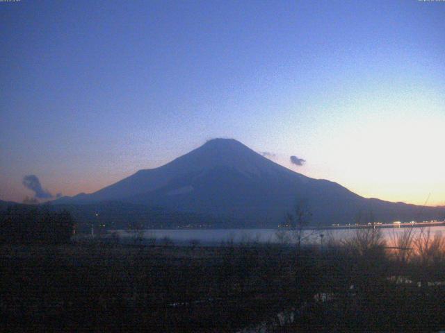 山中湖からの富士山