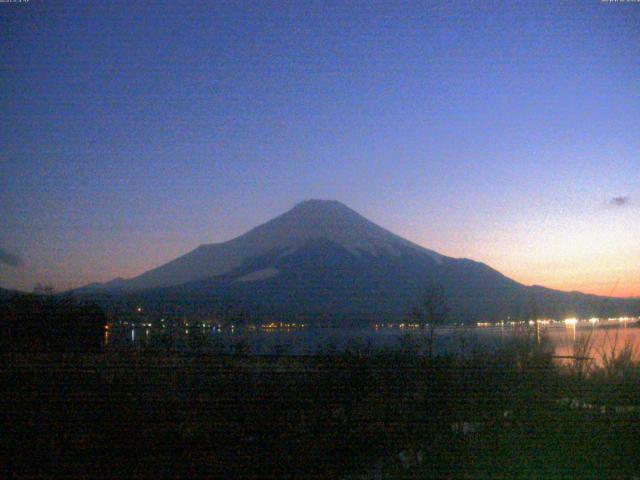 山中湖からの富士山