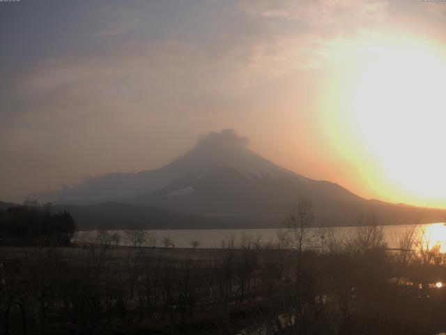 山中湖からの富士山