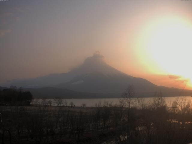山中湖からの富士山