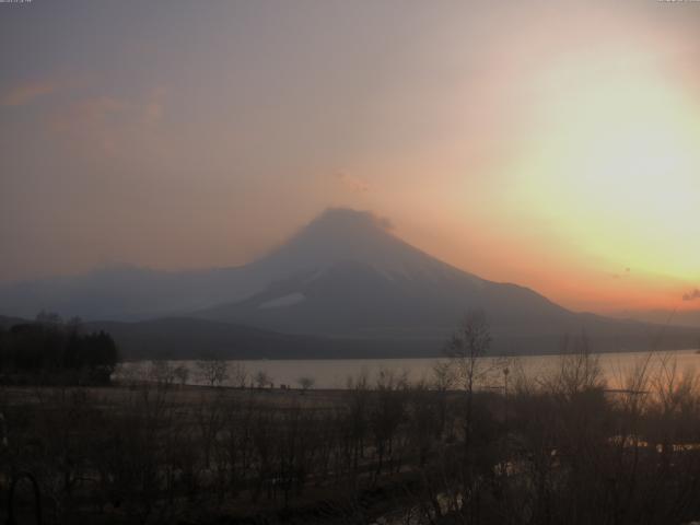 山中湖からの富士山