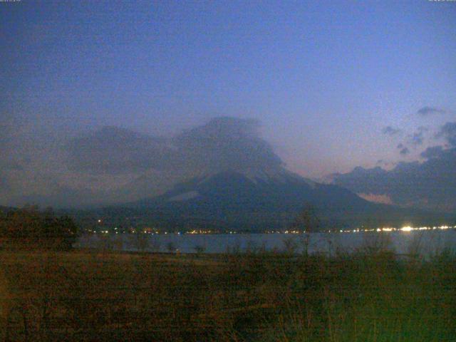 山中湖からの富士山