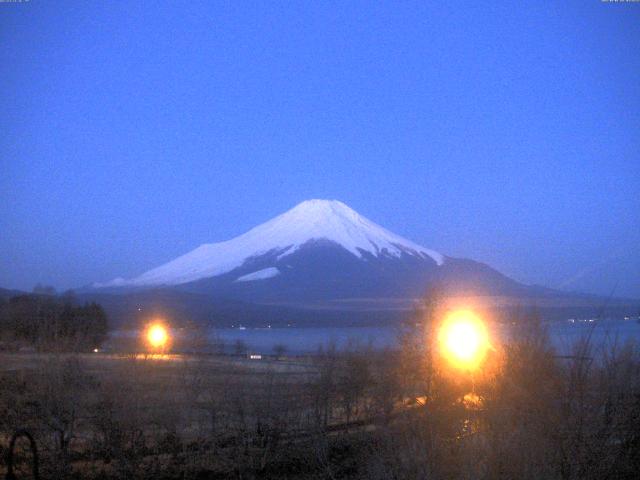山中湖からの富士山
