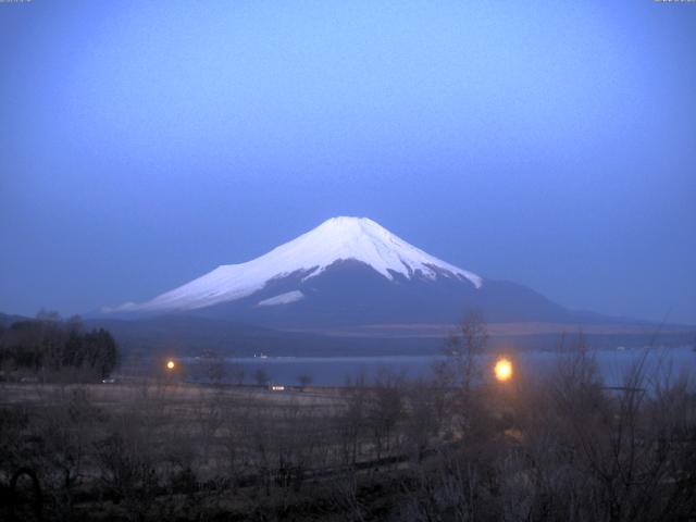 山中湖からの富士山