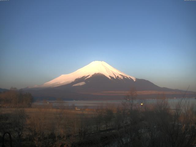 山中湖からの富士山