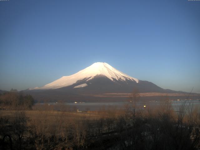 山中湖からの富士山
